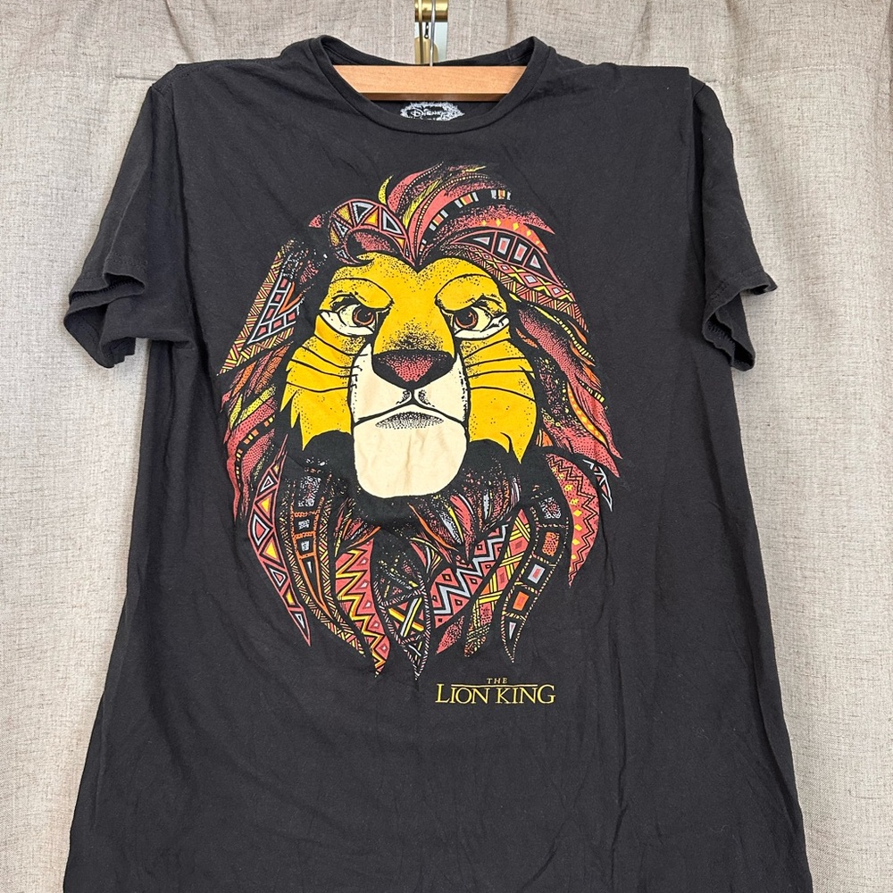 Disney Lion King Black T-Shirt - Picture 2 of 3